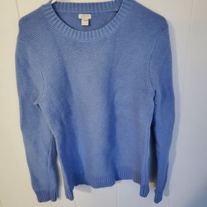 Periwinkle medium jcrew sweater